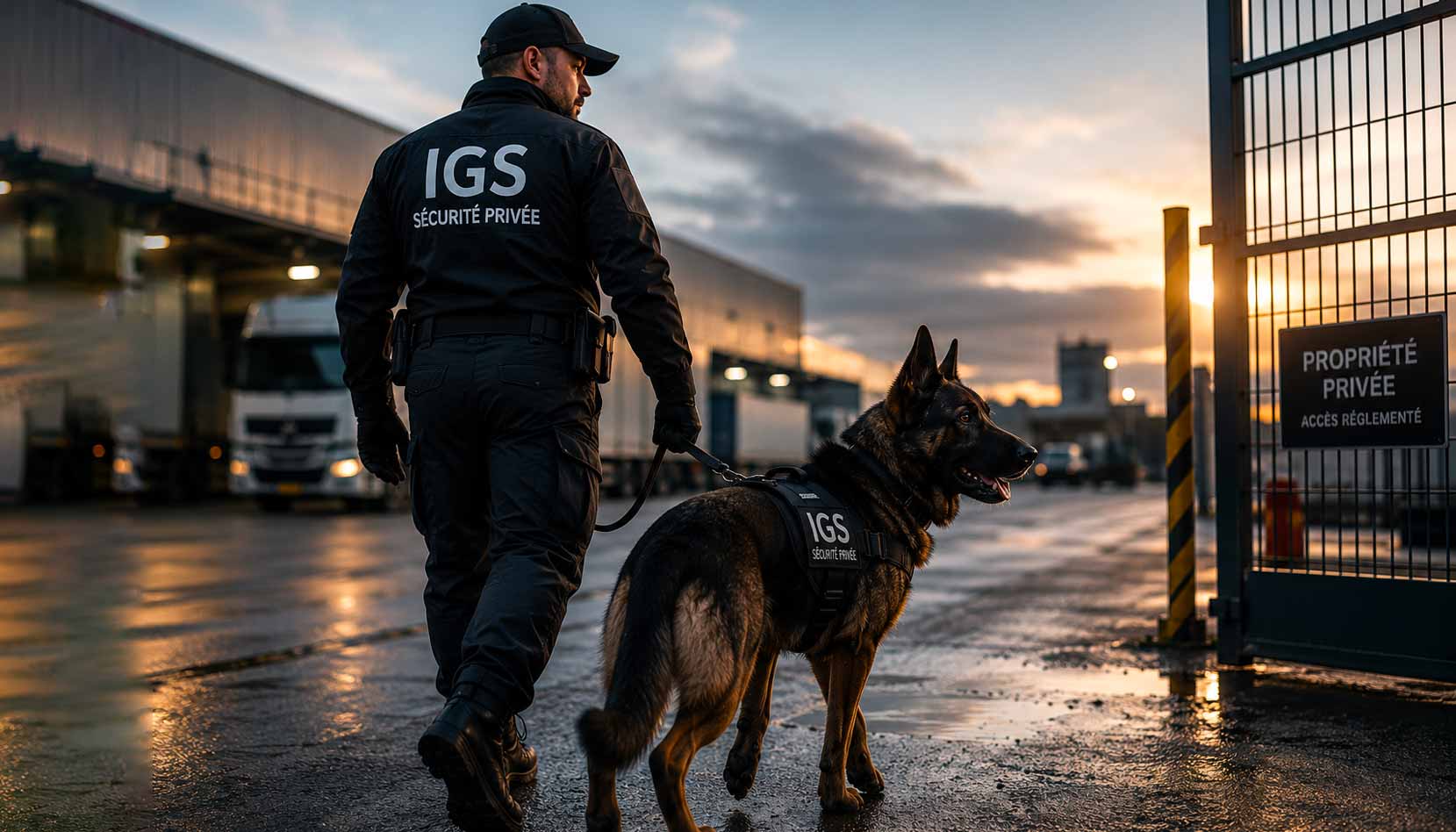 Agent cynophile à Dardilly par IGS Sécurité Privée